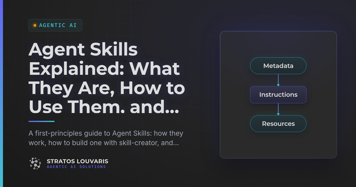 Agent Skills Explained: What They Are, How to Use Them, and How They Differ From MCP