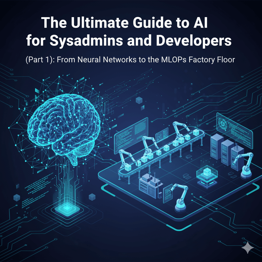 AI for Sysadmins Developers MLOps, Neural Networks, Automated IT, Data Center Automation